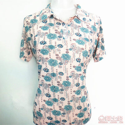 【千依服飾中老年女裝短袖t恤大碼女短袖翻領(lǐng)冰絲上衣地?cái)傌浽礋豳u(mài)媽媽裝W1658】深圳市寶安區(qū)新安千依服飾加工廠 - 產(chǎn)品庫(kù)