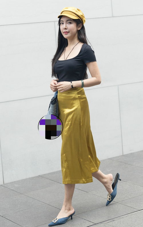 街拍 搭配服飾就是緊跟潮流,復(fù)古風(fēng)格這幾年非常流行