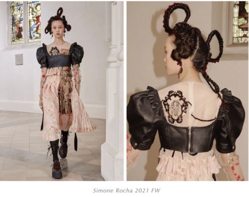 simone rocha 一個不需要長得甜美就能駕馭的少女風(fēng)服飾